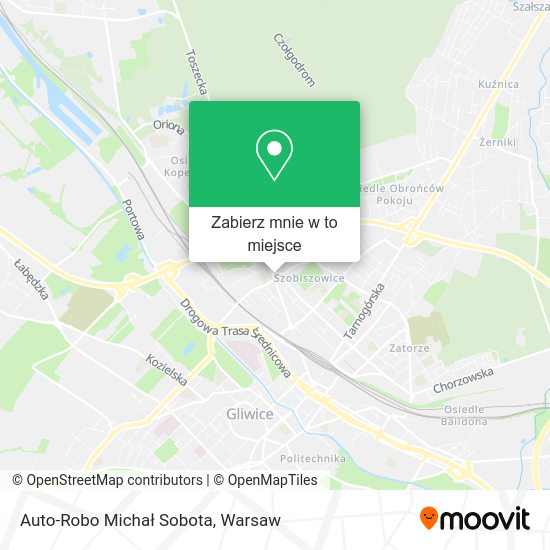 Mapa Auto-Robo Michał Sobota