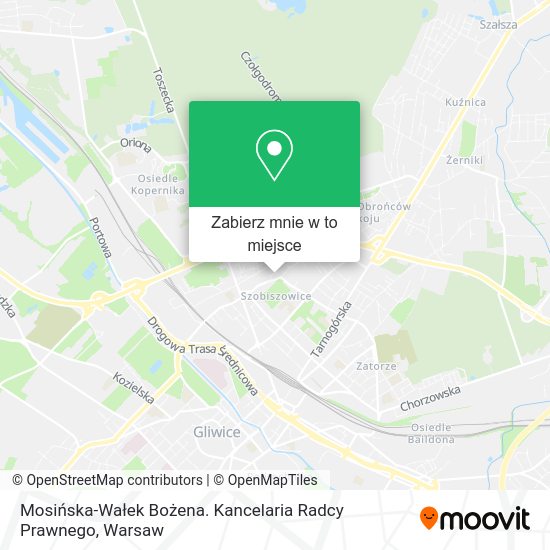 Mapa Mosińska-Wałek Bożena. Kancelaria Radcy Prawnego