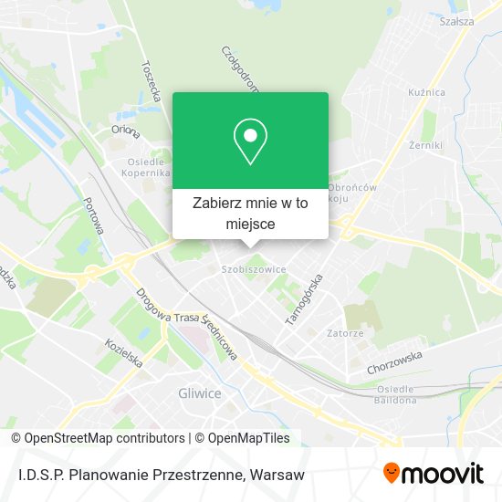 Mapa I.D.S.P. Planowanie Przestrzenne