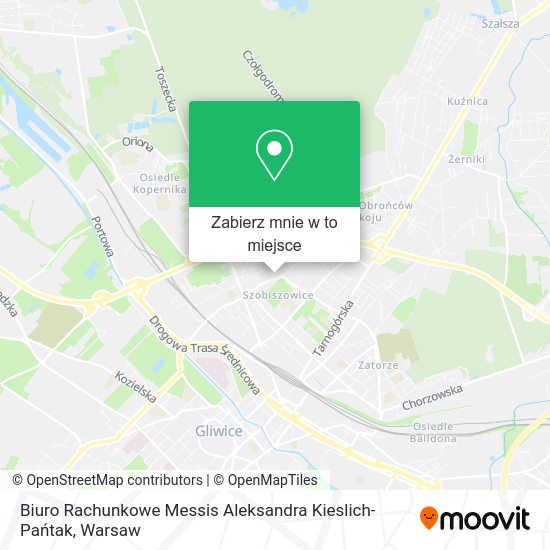 Mapa Biuro Rachunkowe Messis Aleksandra Kieslich-Pańtak