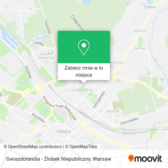 Mapa Gwiazdolandia - Żłobek Niepubliczny