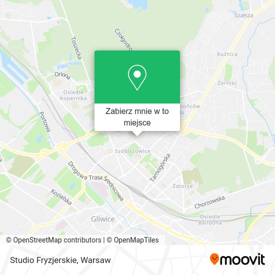 Mapa Studio Fryzjerskie