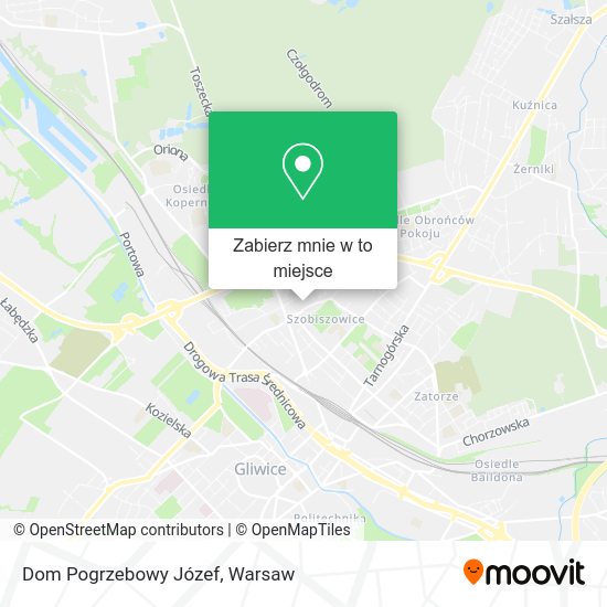 Mapa Dom Pogrzebowy Józef