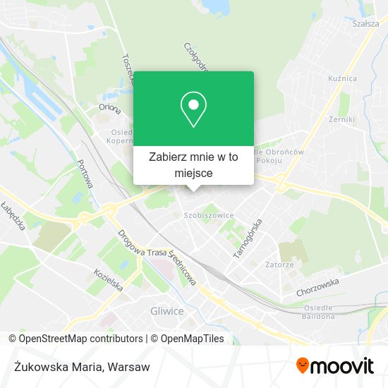 Mapa Żukowska Maria