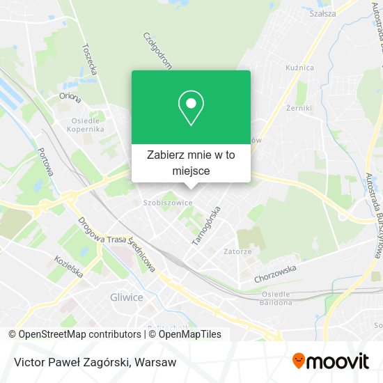 Mapa Victor Paweł Zagórski