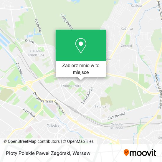 Mapa Płoty Polskie Paweł Zagórski