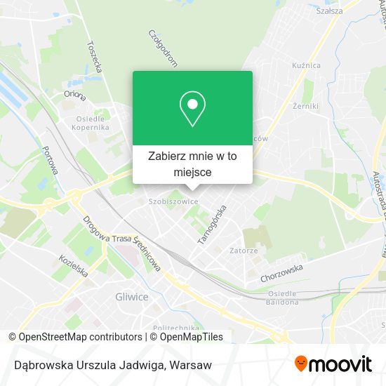 Mapa Dąbrowska Urszula Jadwiga