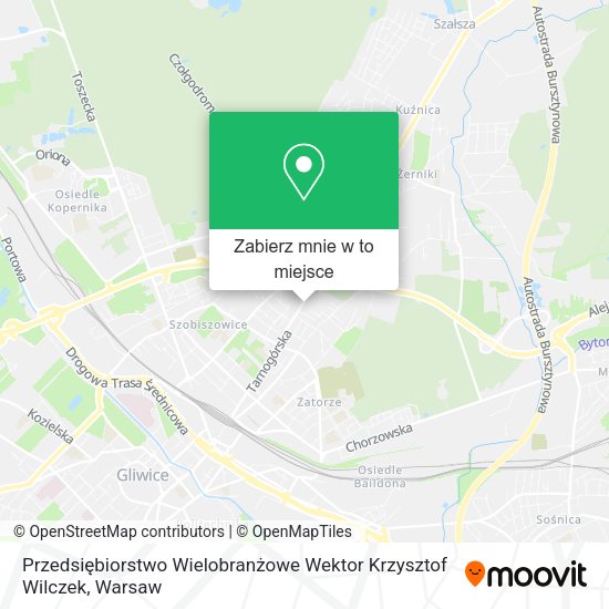 Mapa Przedsiębiorstwo Wielobranżowe Wektor Krzysztof Wilczek