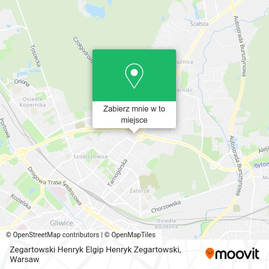 Mapa Zegartowski Henryk Elgip Henryk Zegartowski