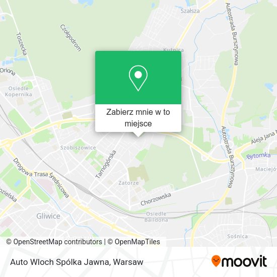 Mapa Auto Wloch Spólka Jawna