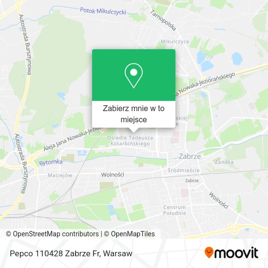 Mapa Pepco 110428 Zabrze Fr