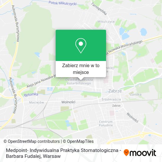 Mapa Medpoint- Indywidualna Praktyka Stomatologiczna - Barbara Fudalej