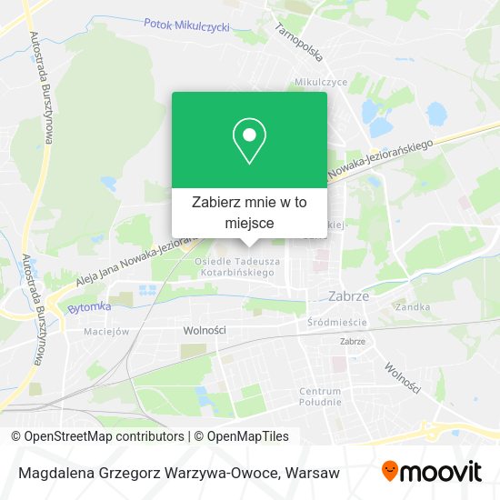 Mapa Magdalena Grzegorz Warzywa-Owoce