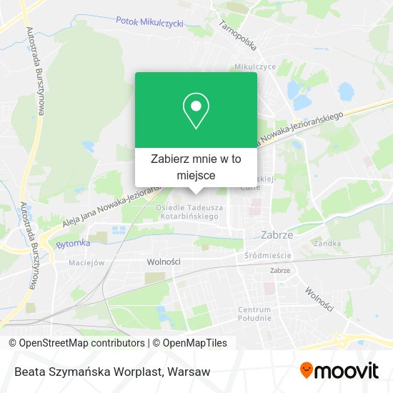 Mapa Beata Szymańska Worplast