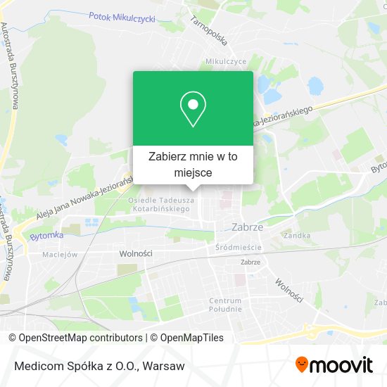 Mapa Medicom Spółka z O.O.