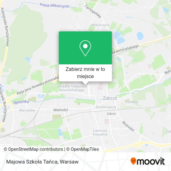 Mapa Majowa Szkoła Tańca