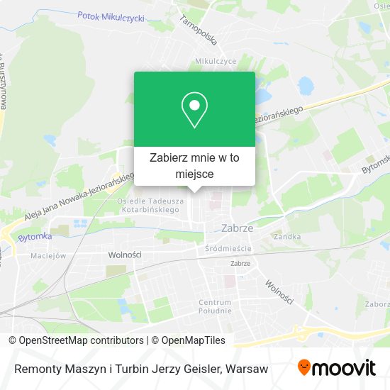 Mapa Remonty Maszyn i Turbin Jerzy Geisler