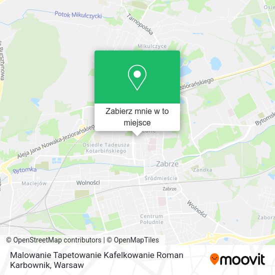 Mapa Malowanie Tapetowanie Kafelkowanie Roman Karbownik