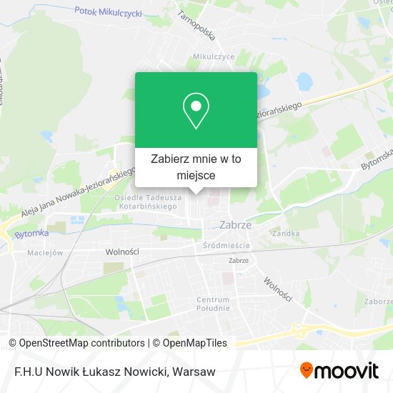 Mapa F.H.U Nowik Łukasz Nowicki