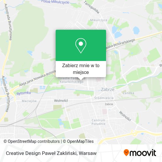 Mapa Creative Design Paweł Zakliński