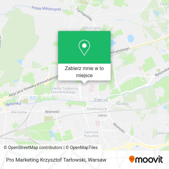 Mapa Pro Marketing Krzysztof Tarłowski