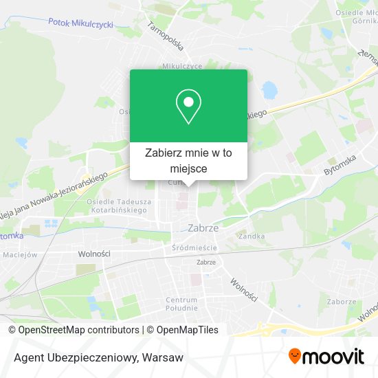 Mapa Agent Ubezpieczeniowy