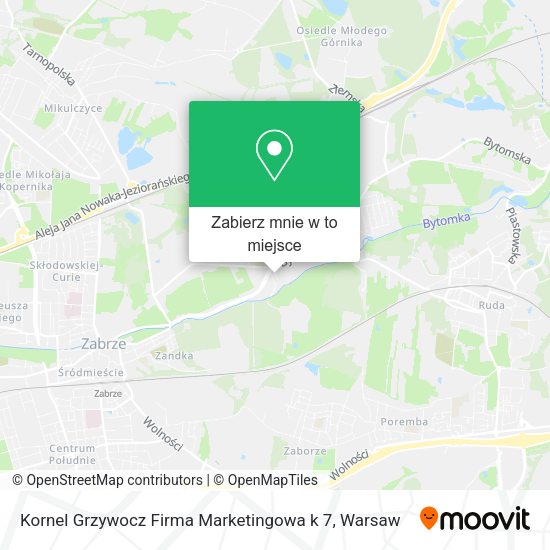 Mapa Kornel Grzywocz Firma Marketingowa k 7