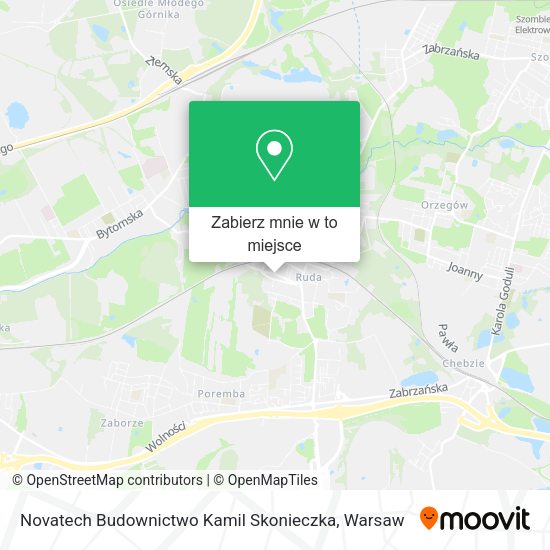 Mapa Novatech Budownictwo Kamil Skonieczka