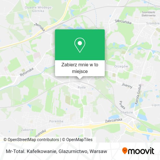 Mapa Mr-Total. Kafelkowanie, Glazurnictwo