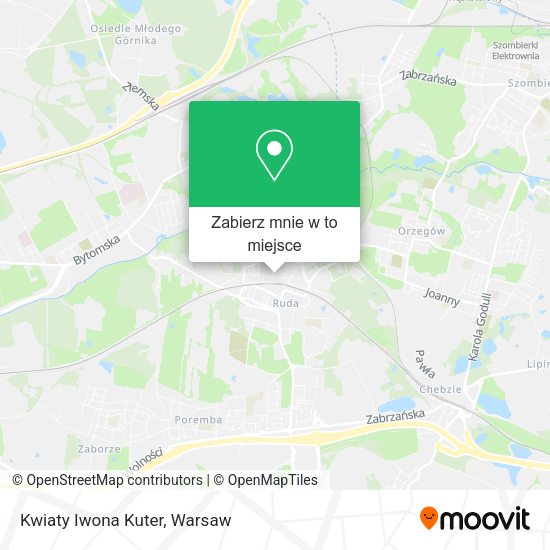 Mapa Kwiaty Iwona Kuter