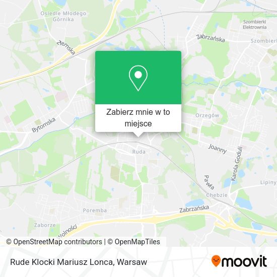 Mapa Rude Klocki Mariusz Lonca