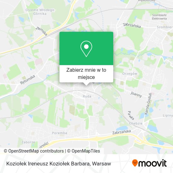 Mapa Koziołek Ireneusz Koziołek Barbara