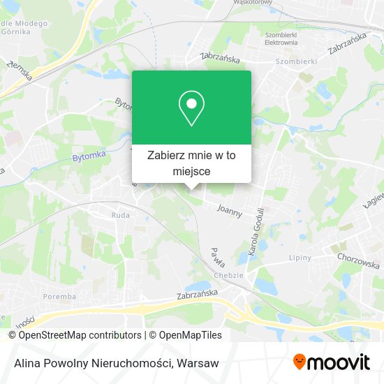 Mapa Alina Powolny Nieruchomości