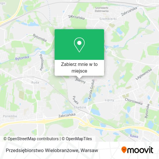 Mapa Przedsiębiorstwo Wielobranżowe