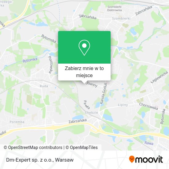 Mapa Dm-Expert sp. z o.o.