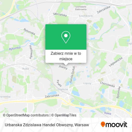 Mapa Urbanska Zdzislawa Handel Obwozny