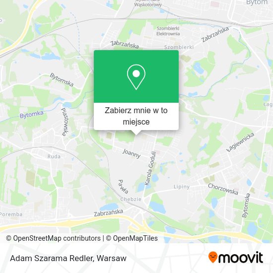 Mapa Adam Szarama Redler