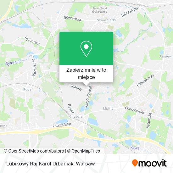 Mapa Lubikowy Raj Karol Urbaniak