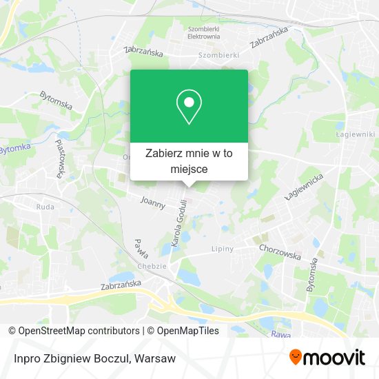 Mapa Inpro Zbigniew Boczul