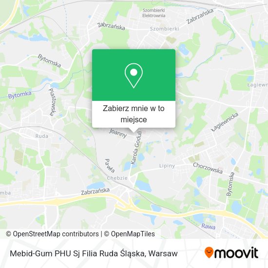 Mapa Mebid-Gum PHU Sj Filia Ruda Śląska