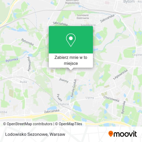 Mapa Lodowisko Sezonowe