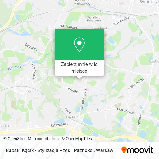 Mapa Babski Kącik - Stylizacja Rzęs i Paznokci