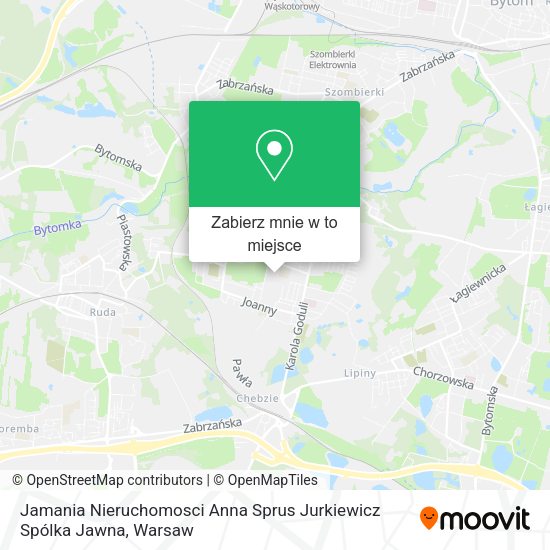 Mapa Jamania Nieruchomosci Anna Sprus Jurkiewicz Spólka Jawna