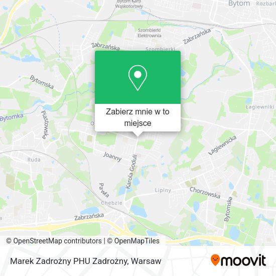 Mapa Marek Zadrożny PHU Zadrożny