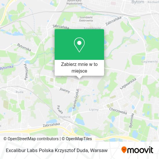 Mapa Excalibur Labs Polska Krzysztof Duda