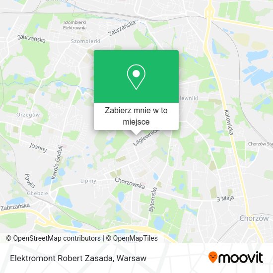 Mapa Elektromont Robert Zasada