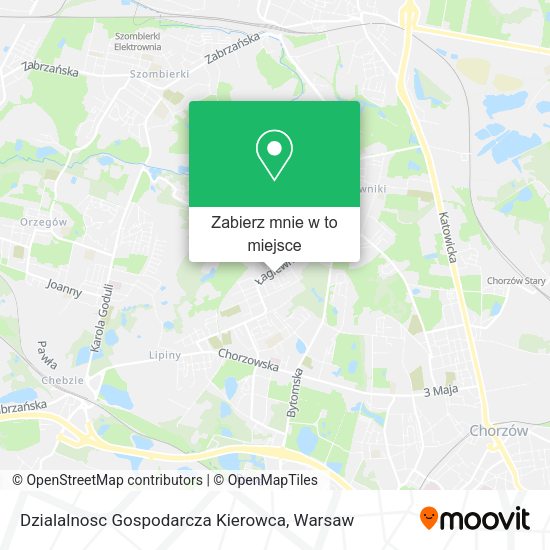 Mapa Dzialalnosc Gospodarcza Kierowca