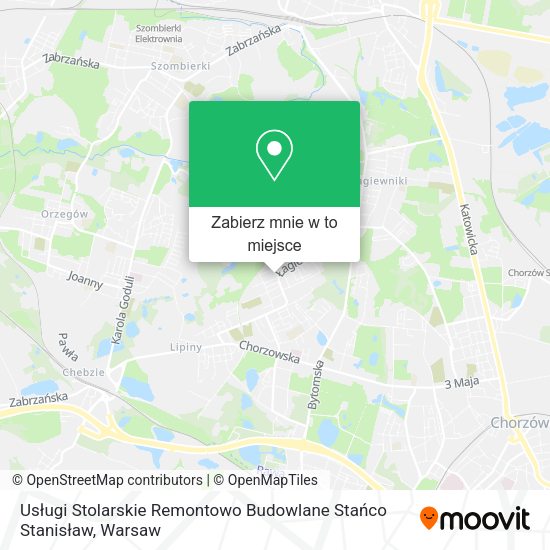 Mapa Usługi Stolarskie Remontowo Budowlane Stańco Stanisław