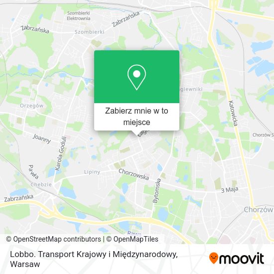 Mapa Lobbo. Transport Krajowy i Międzynarodowy