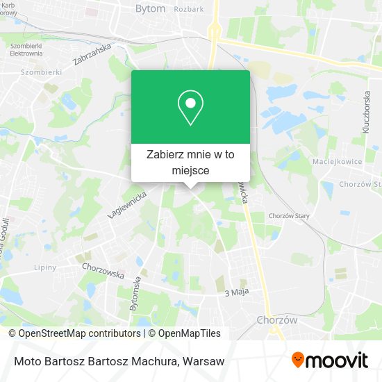 Mapa Moto Bartosz Bartosz Machura